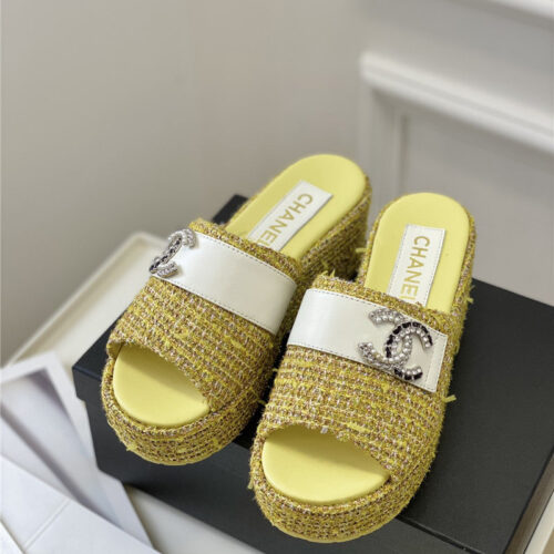 High Quality Luxury Chanel New Platform Sandals – Style 38822 alternate view