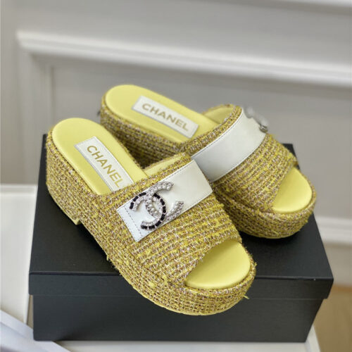 High Quality Luxury Chanel New Platform Sandals – Style 38822