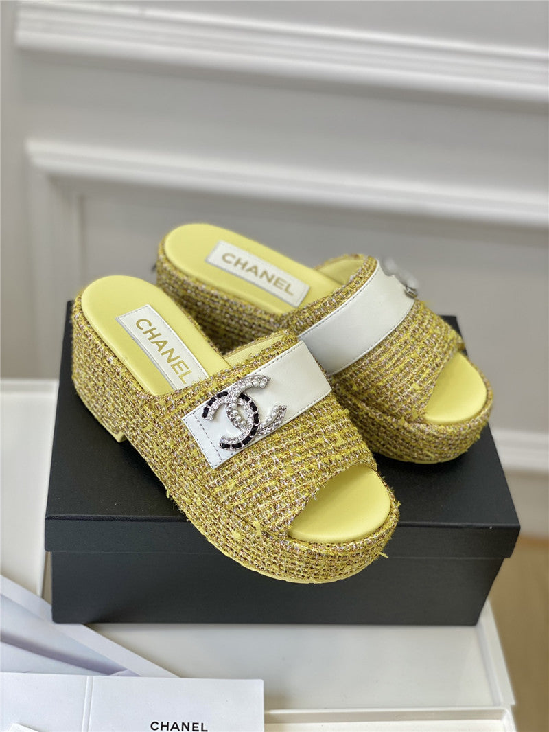 High Quality Luxury Chanel New Platform Sandals – Style 38822