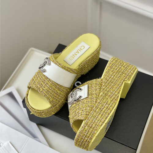 High Quality Luxury Chanel New Platform Sandals – Style 38822 product detail