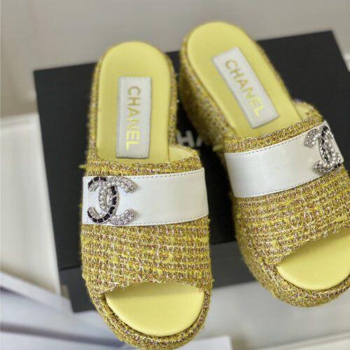 High Quality Luxury Chanel New Platform Sandals – Style 38822 product detail