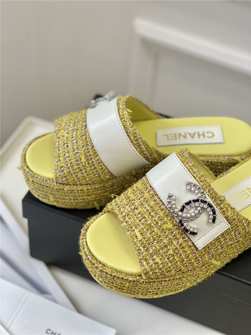 High Quality Luxury Chanel New Platform Sandals – Style 38822 product detail