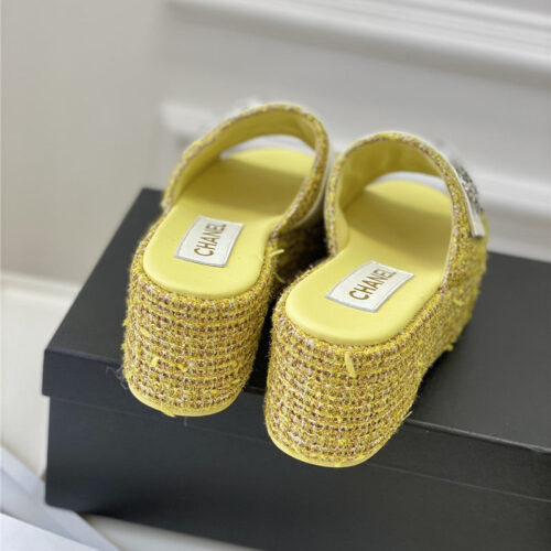 High Quality Luxury Chanel New Platform Sandals – Style 38822 product detail