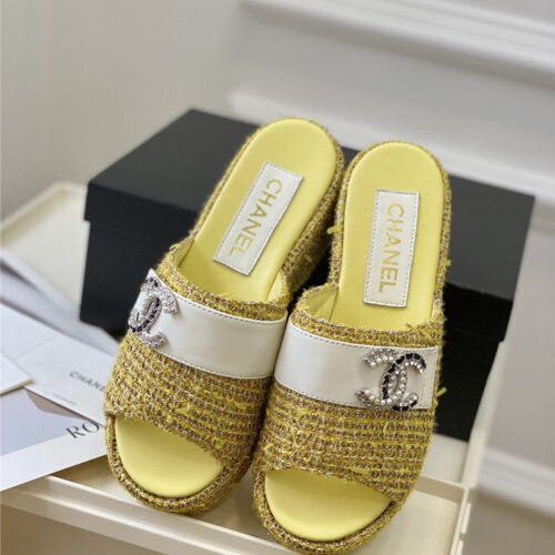 High Quality Luxury Chanel New Platform Sandals – Style 38822 product detail