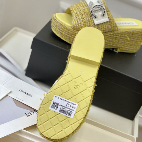 High Quality Luxury Chanel New Platform Sandals – Style 38822 product detail