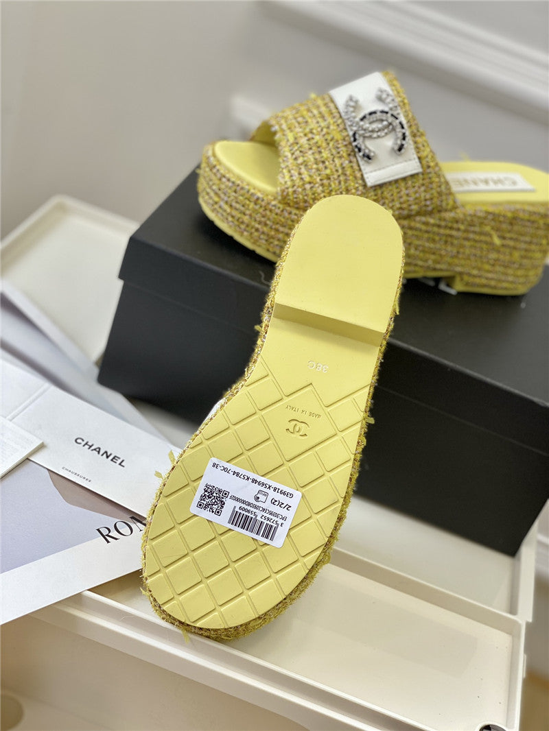 High Quality Luxury Chanel New Platform Sandals – Style 38822 product detail