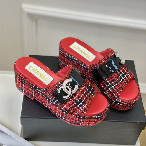 High Quality Luxury Chanel New Platform Sandals – Style 69894
