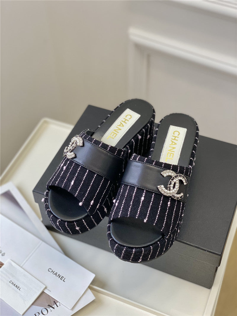 High Quality Luxury Chanel New Platform Sandals product detail
