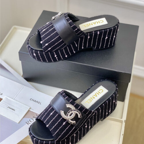 High Quality Luxury Chanel New Platform Sandals product detail