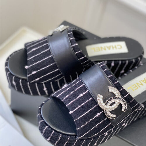 High Quality Luxury Chanel New Platform Sandals product detail