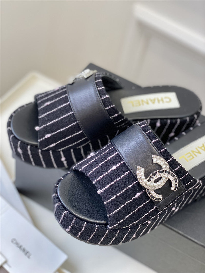 High Quality Luxury Chanel New Platform Sandals product detail