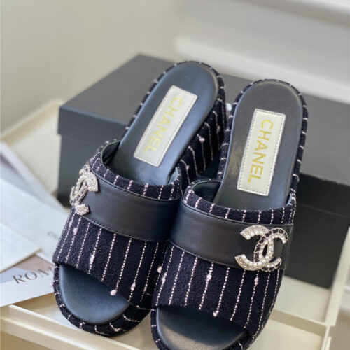 High Quality Luxury Chanel New Platform Sandals product detail