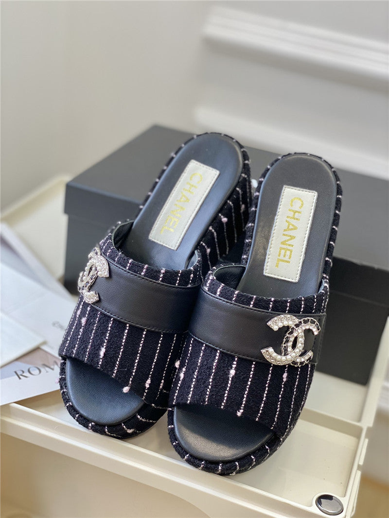 High Quality Luxury Chanel New Platform Sandals product detail