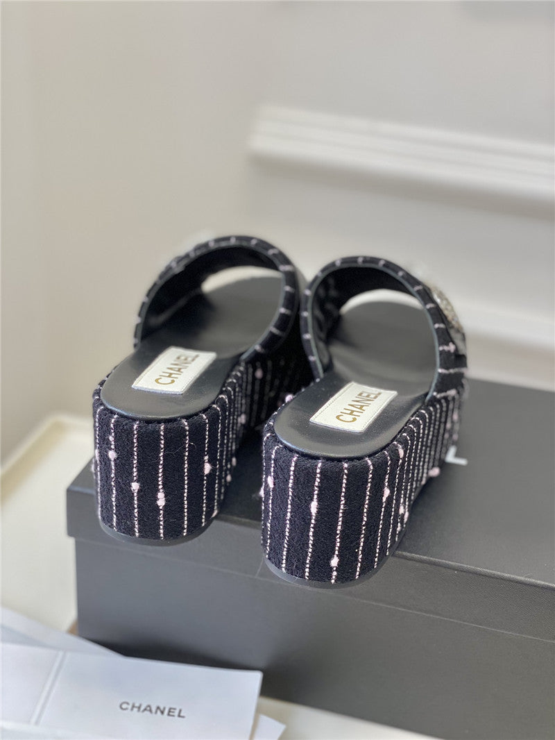 High Quality Luxury Chanel New Platform Sandals product detail
