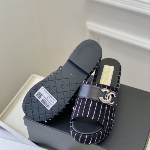 High Quality Luxury Chanel New Platform Sandals product detail