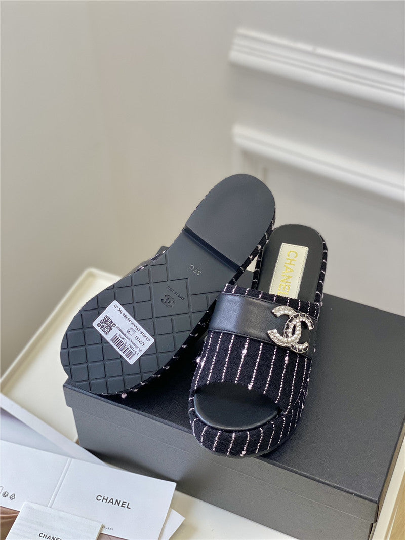 High Quality Luxury Chanel New Platform Sandals product detail