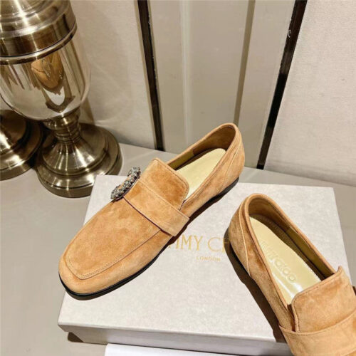 High Quality Luxury Jimmy Choo Deanna Low Heel Loafers product detail