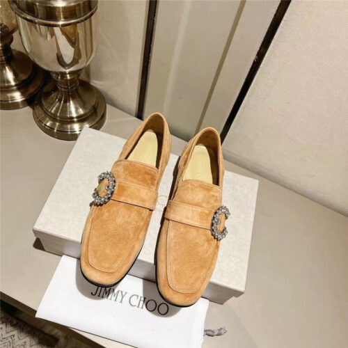 High Quality Luxury Jimmy Choo Deanna Low Heel Loafers product detail