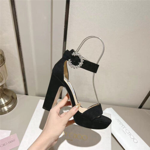High Quality Luxury Jimmy Choo New C Buckle Sandals alternate view
