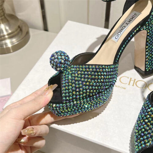 High Quality Luxury Jimmy Choo New Pearl Sandals product detail