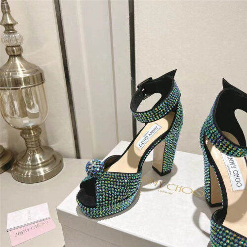 High Quality Luxury Jimmy Choo New Pearl Sandals product detail