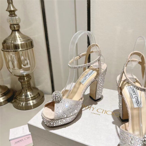 High Quality Luxury Jimmy Choo New Pearl Sandals – Style 38583 product detail