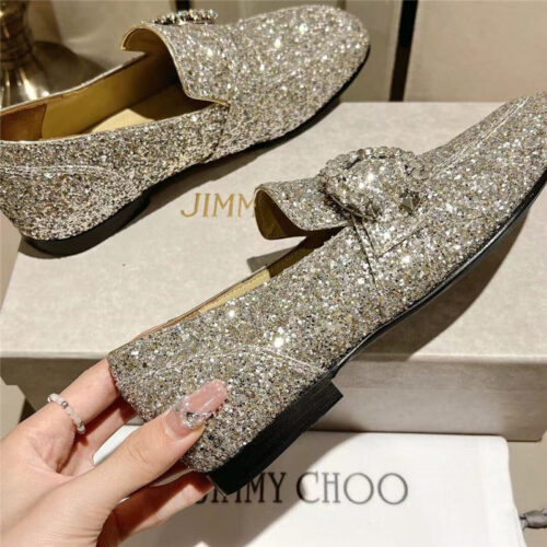 High Quality Luxury Jimmy Choo Deanna Low Heel Loafers – Style 71735 product detail