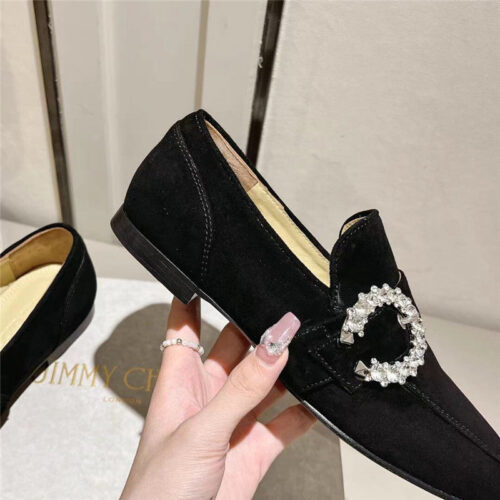 High Quality Luxury Jimmy Choo Deanna Low Heel Loafers – Style 89239 alternate view