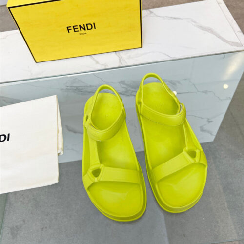 High Quality Luxury Fendi Summer New Velcro Sandals product detail