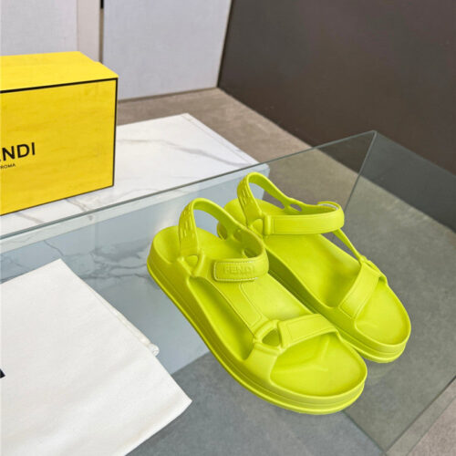 High Quality Luxury Fendi Summer New Velcro Sandals alternate view
