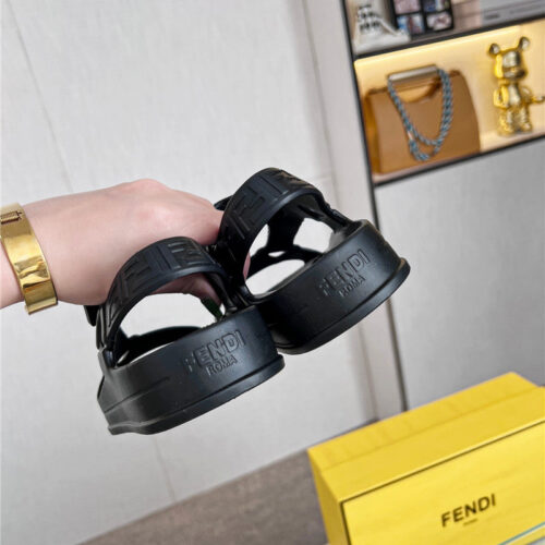 High Quality Luxury Fendi Summer New Velcro Sandals – Style 05395 product detail