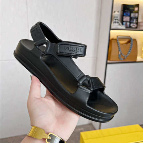 High Quality Luxury Fendi Summer New Velcro Sandals – Style 05395