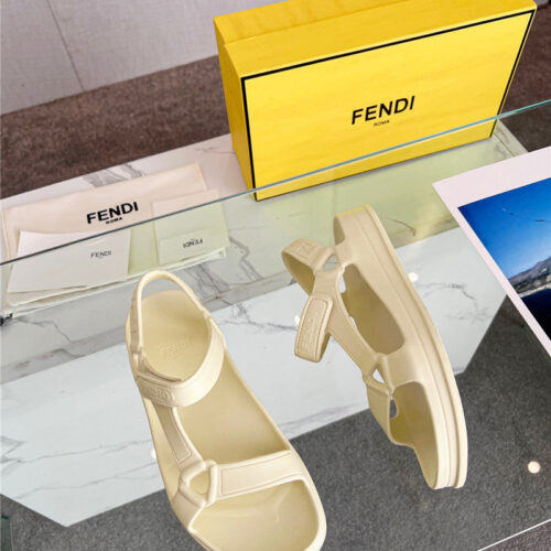 High Quality Luxury Fendi Summer New Velcro Sandals – Style 00307 product detail