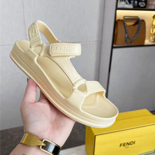 High Quality Luxury Fendi Summer New Velcro Sandals – Style 00307 alternate view
