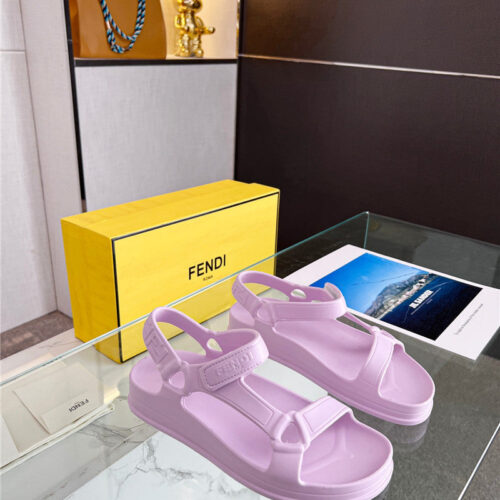 High Quality Luxury Fendi Summer New Velcro Sandals – Style 62451 product detail