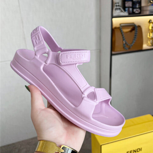 High Quality Luxury Fendi Summer New Velcro Sandals – Style 62451 alternate view