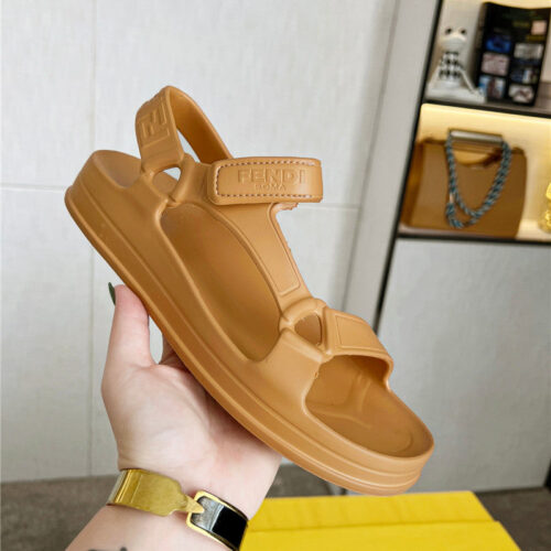 High Quality Luxury Fendi Summer New Velcro Sandals – Style 91827 product detail