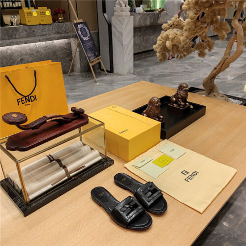 High Quality Luxury Fendi Spring Summer Classic Series Shoes – Style 61427