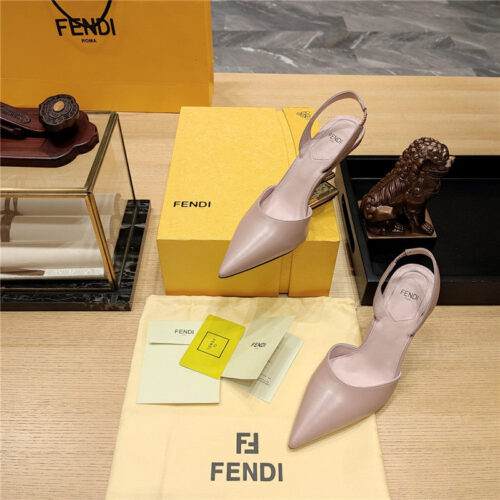 High Quality Luxury Fendi Strappy Toe High Heel Sandals – Style 73779 product detail