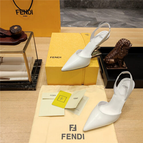 High Quality Luxury Fendi Strappy Toe High Heel Sandals product detail