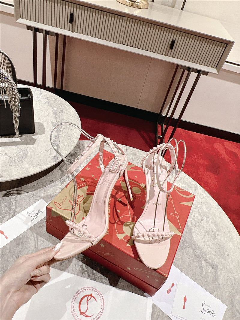 High Quality Luxury Christian Louboutin Spike Strap Sandals product detail