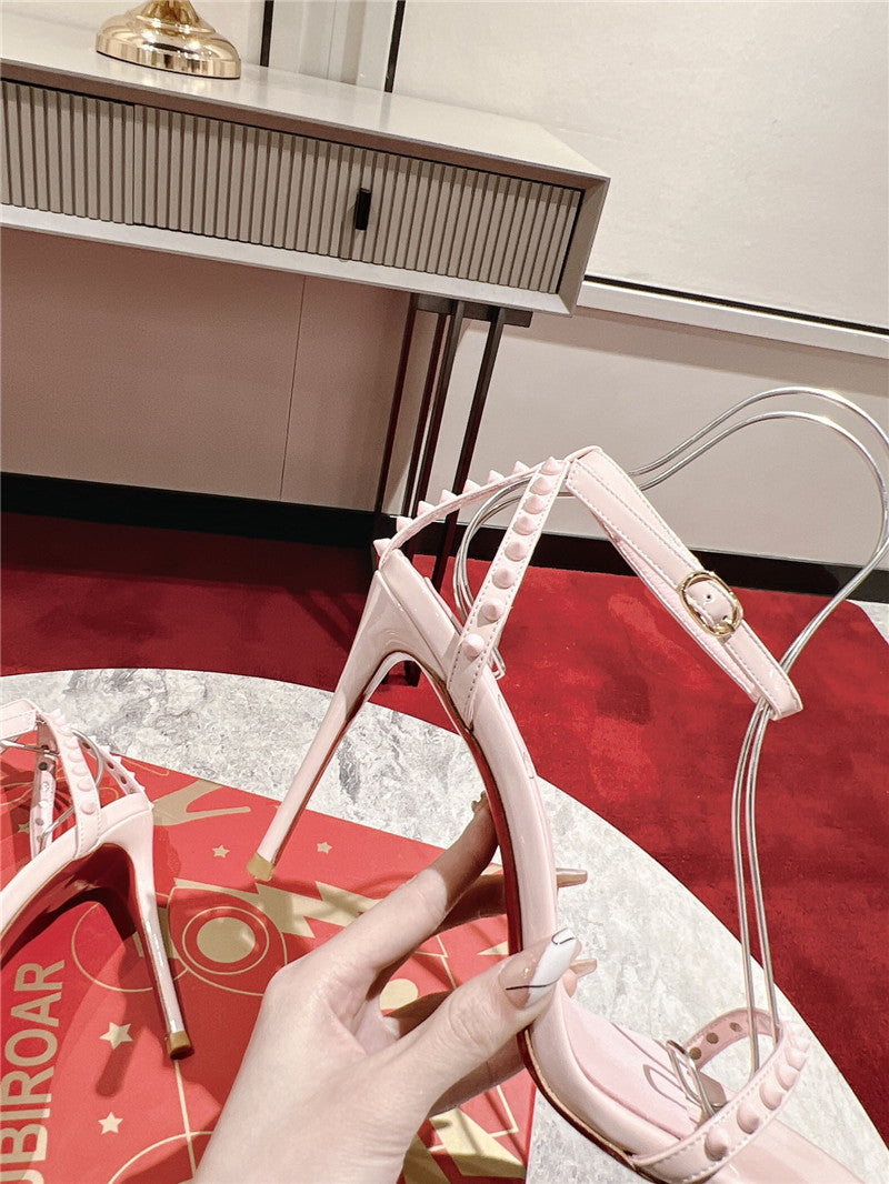 High Quality Luxury Christian Louboutin Spike Strap Sandals product detail