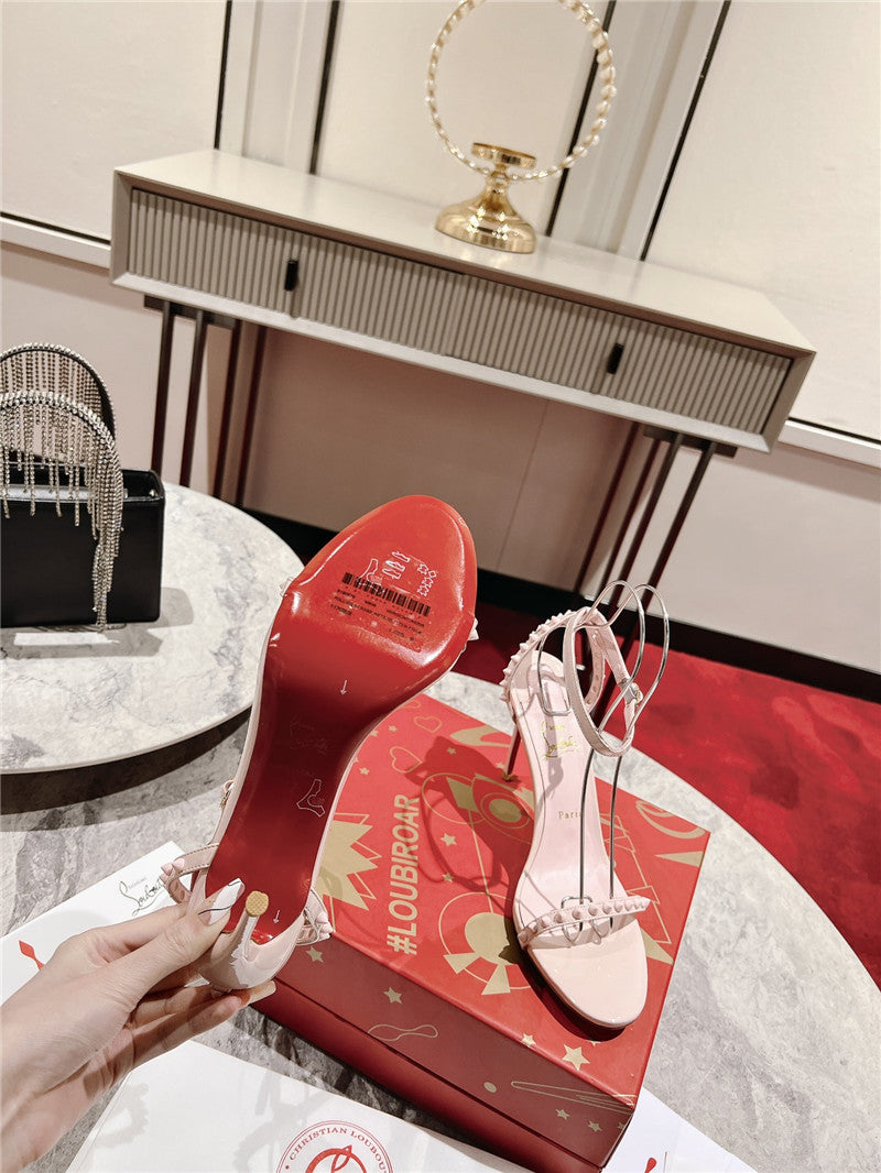 High Quality Luxury Christian Louboutin Spike Strap Sandals product detail