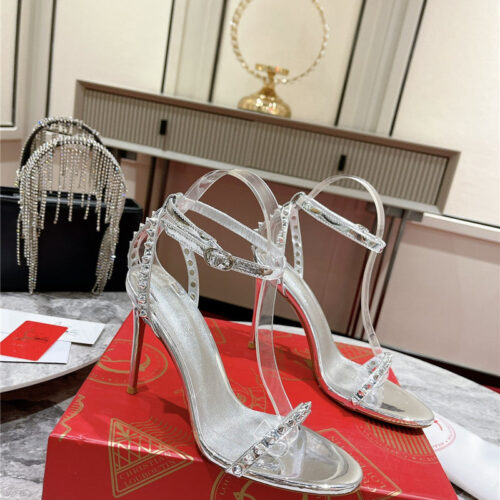 High Quality Luxury Christian Louboutin Spike Strap Sandals – Style 38260