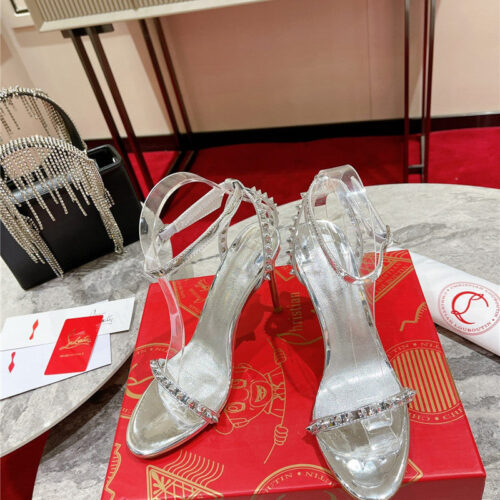 High Quality Luxury Christian Louboutin Spike Strap Sandals – Style 38260 product detail