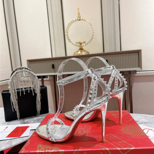 High Quality Luxury Christian Louboutin Spike Strap Sandals – Style 38260 product detail