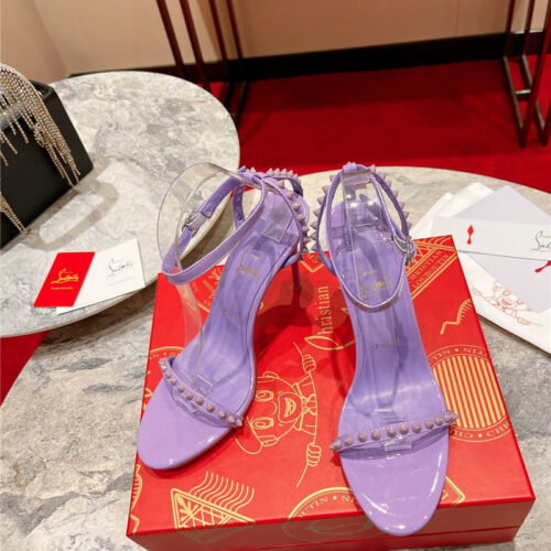 High Quality Luxury Christian Louboutin Spike Strap Sandals – Style 02100 product detail
