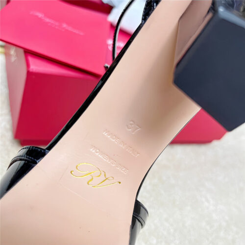 High Quality Luxury Roger Vivier Classic Buckle Strap Sandals – Style 21396 product detail