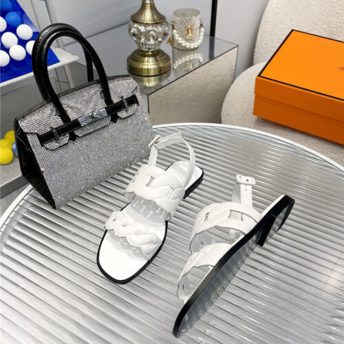 High Quality Luxury Hermes Pig Nose Sandals product detail