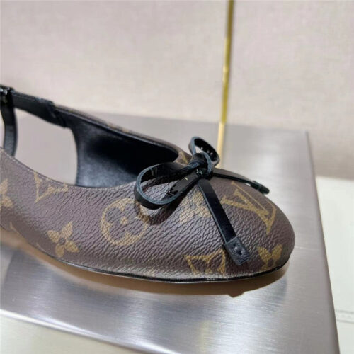 High Quality Luxury Louis Vuitton Flat Back Sandals product detail